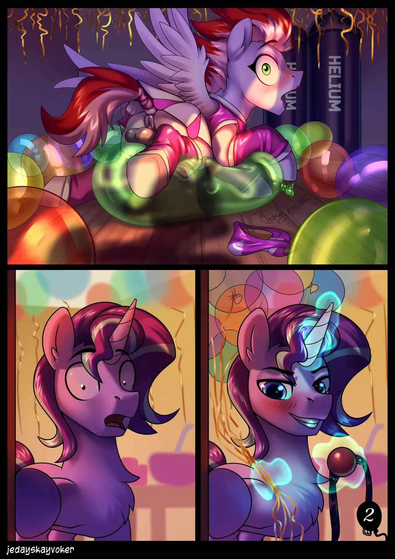 Secret Balloon Party page 2 full