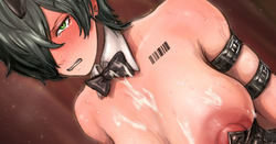 ♀バニー ぶっかけいたずら差分