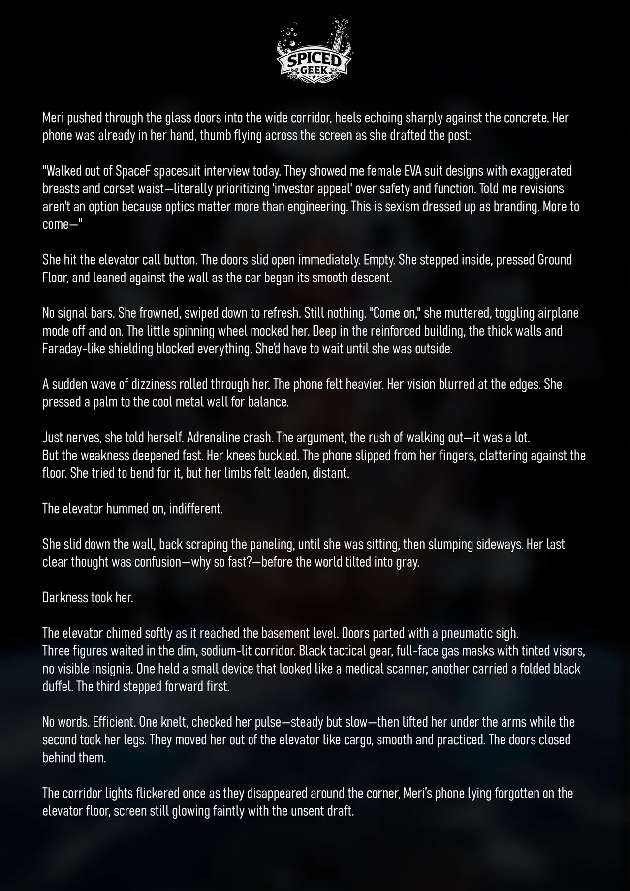 PAYLOAD - Brilliant mind to test subject - Bad End - page 7 full