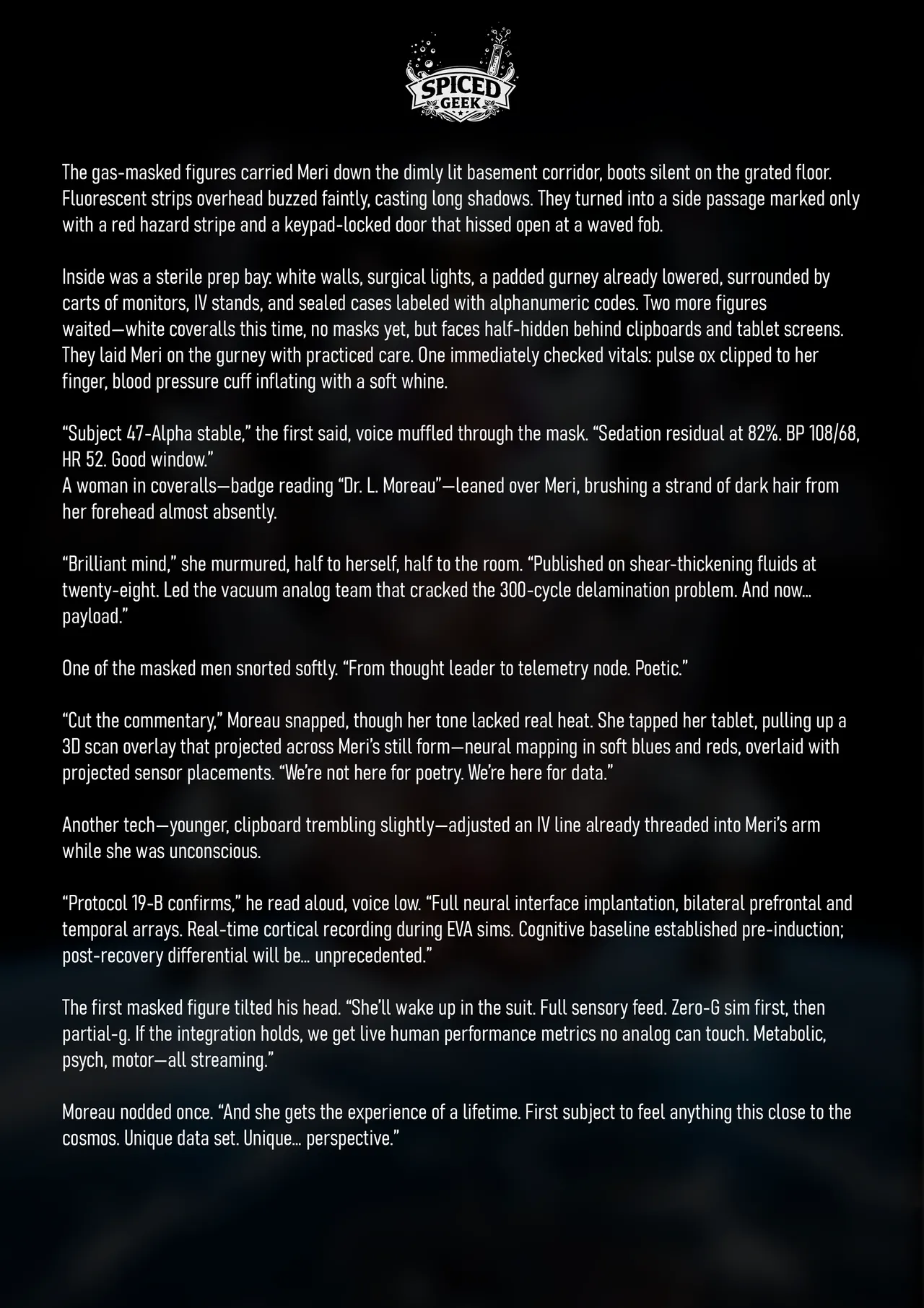 PAYLOAD - Brilliant mind to test subject - Bad End - page 9 full