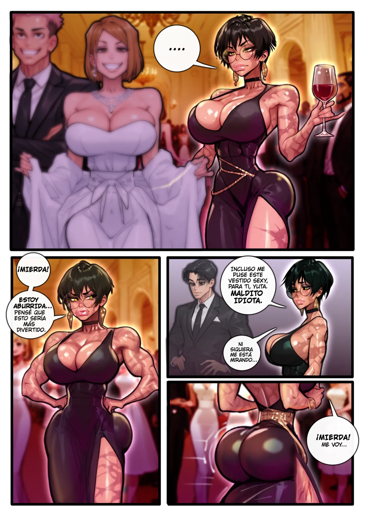 Maki &amp; Toji: Party to Pleasure page 2 full