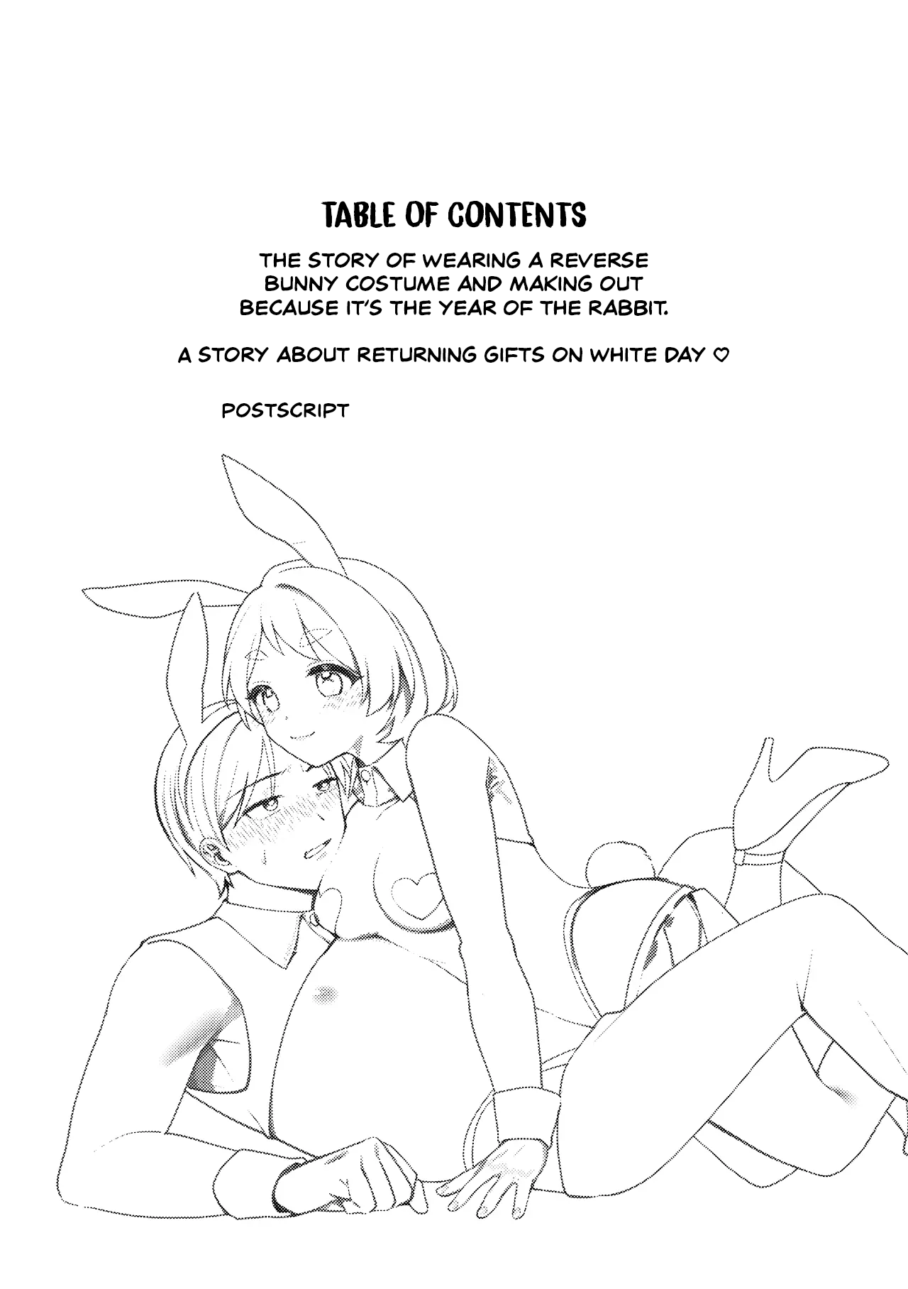 Gyaku bunny to white day kai | Reverse Bunny and White Day Instance page 3 full