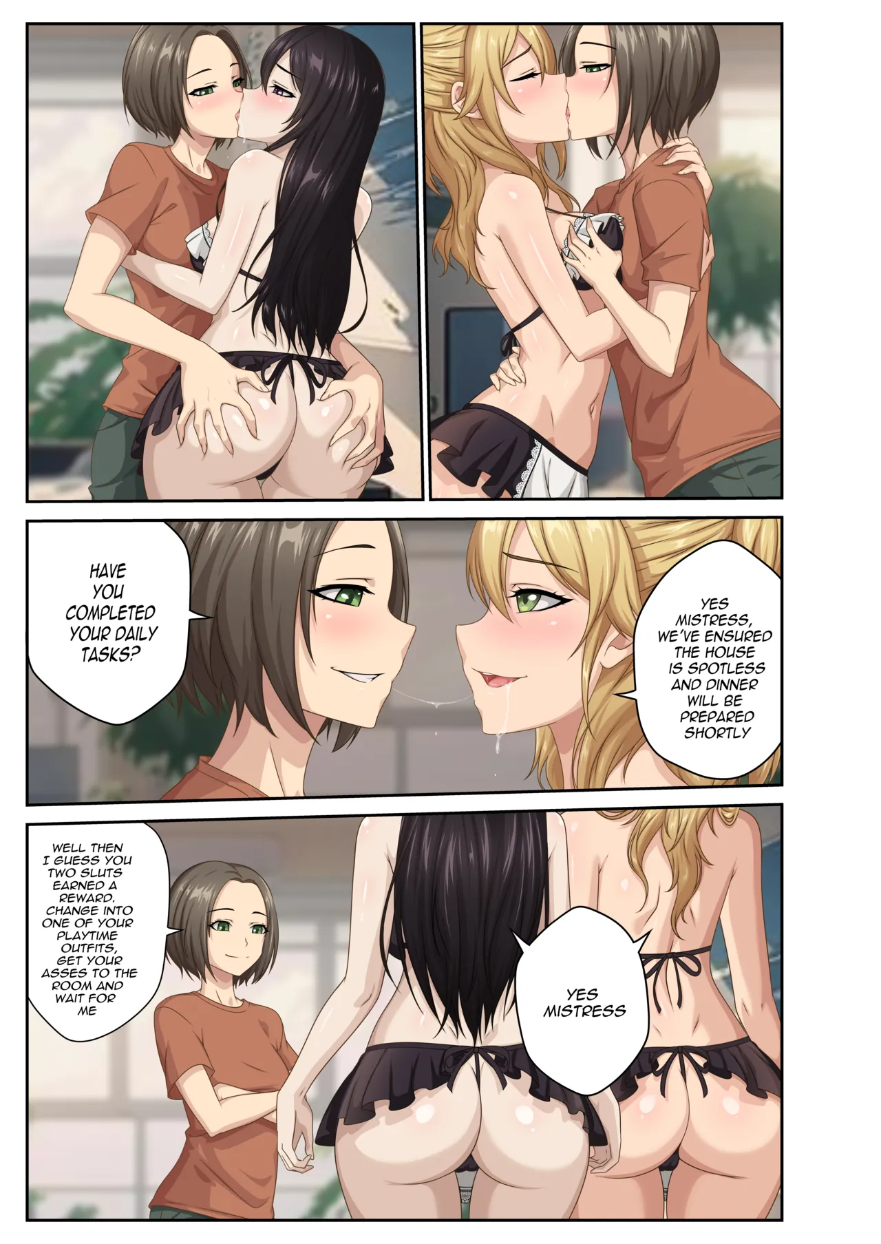 Citrus hentai Family ties: queen of spade for two queens of heart  doujin page 2 full