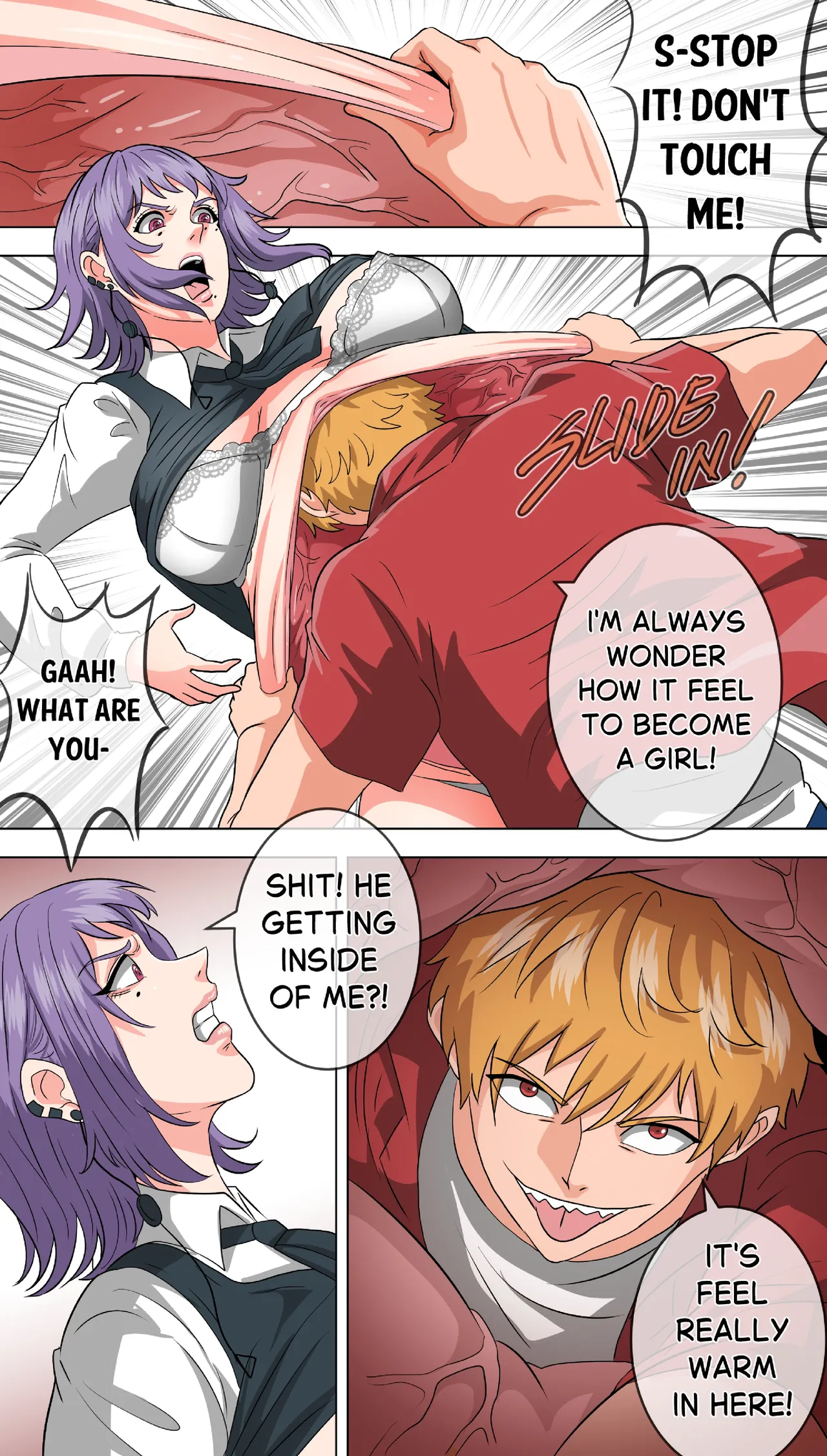 Let me in, Death-chan page 4 full