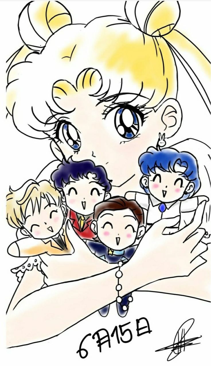 Sailor moon art compilation page 2 full
