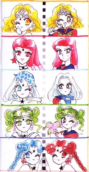 Sailor moon art compilation page 5 full