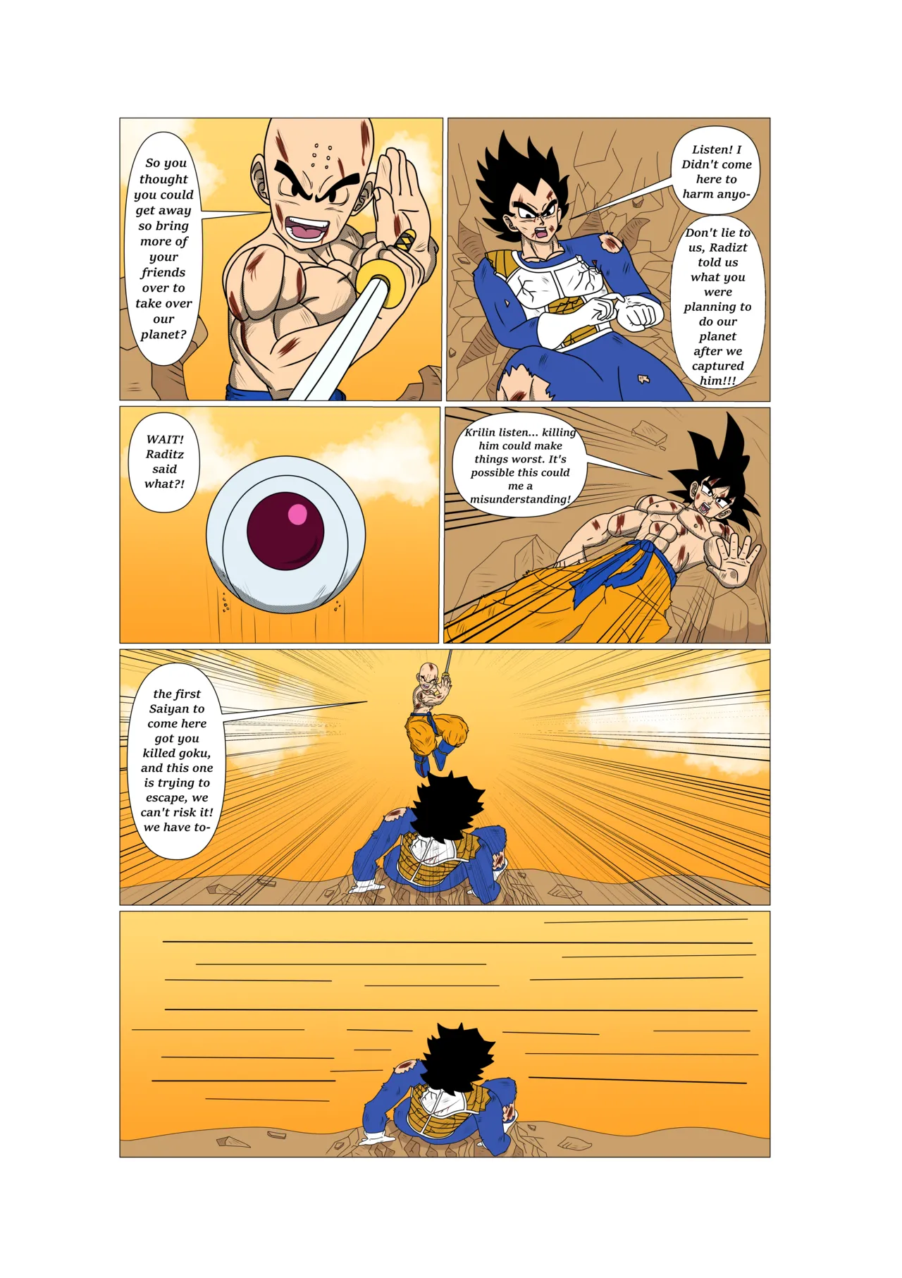 Krillin Saga page 3 full