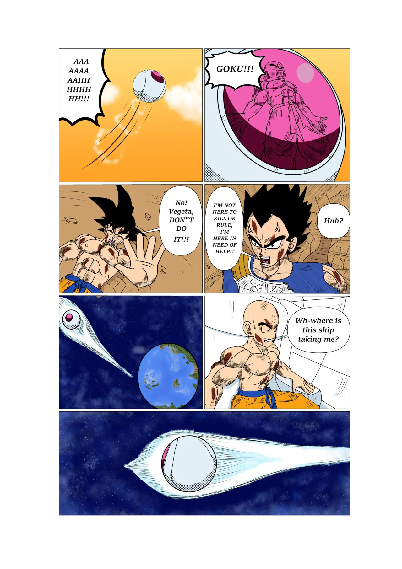 Krillin Saga page 4 full