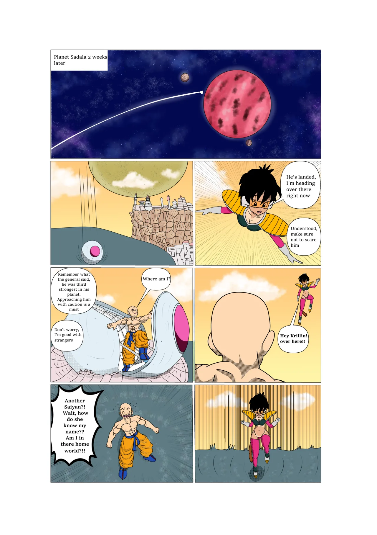 Krillin Saga page 5 full
