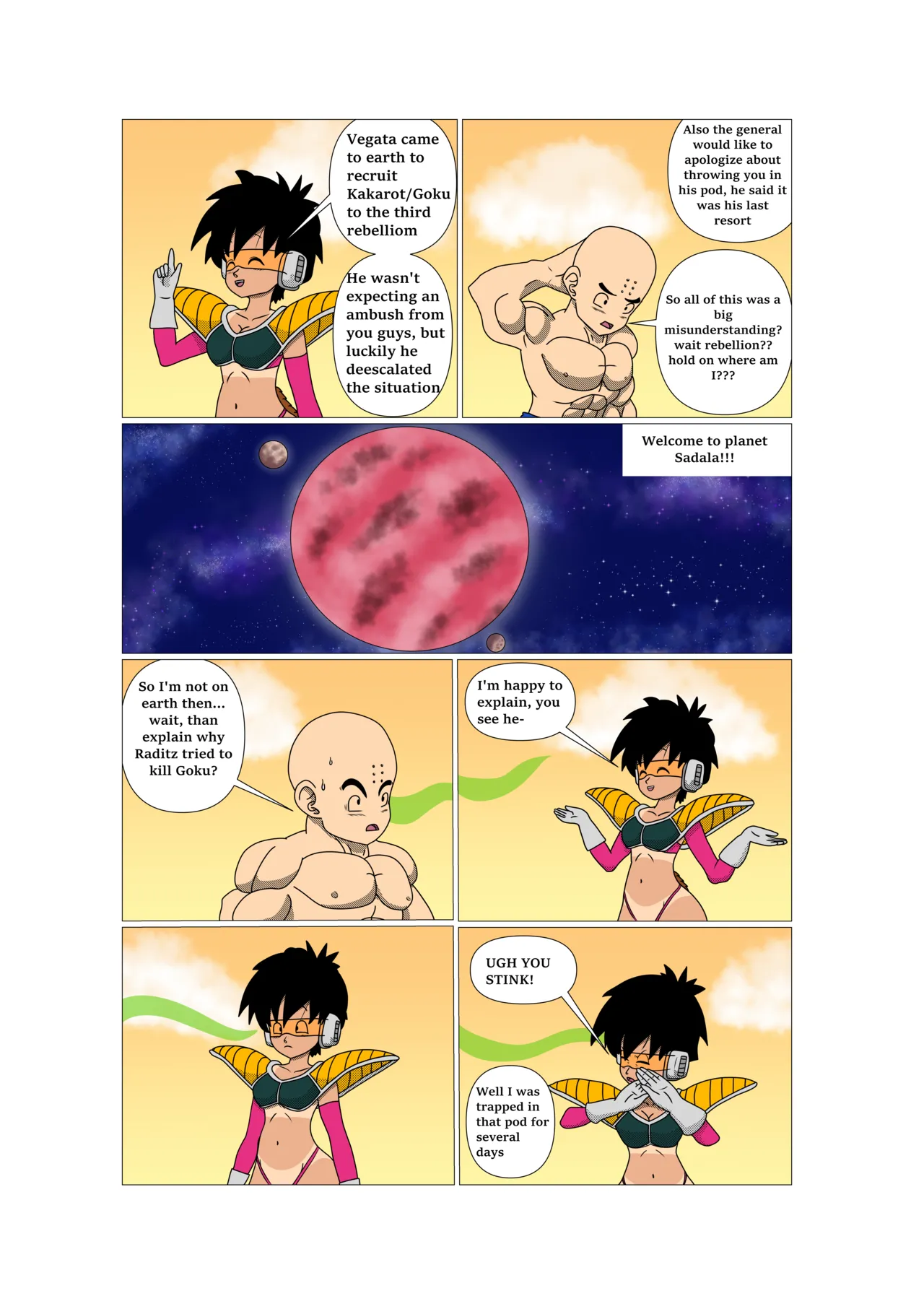 Krillin Saga page 7 full