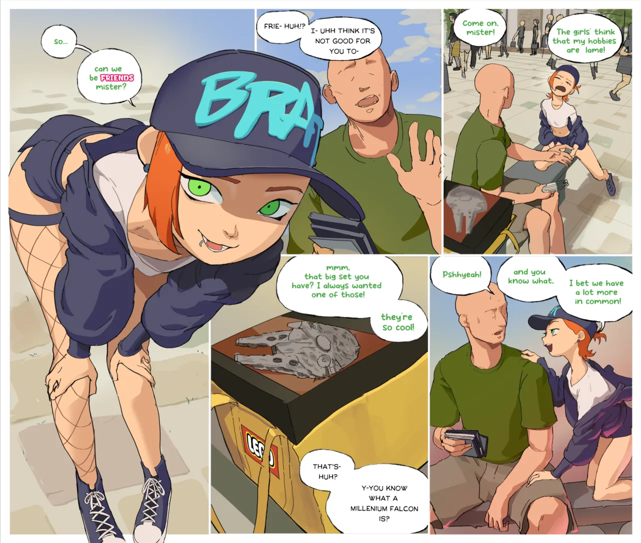 'Gwen' comics page 5 full