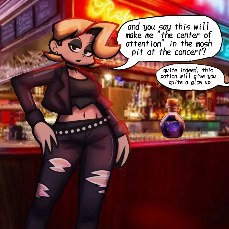 Colored and edited jinns sketches page 1 full