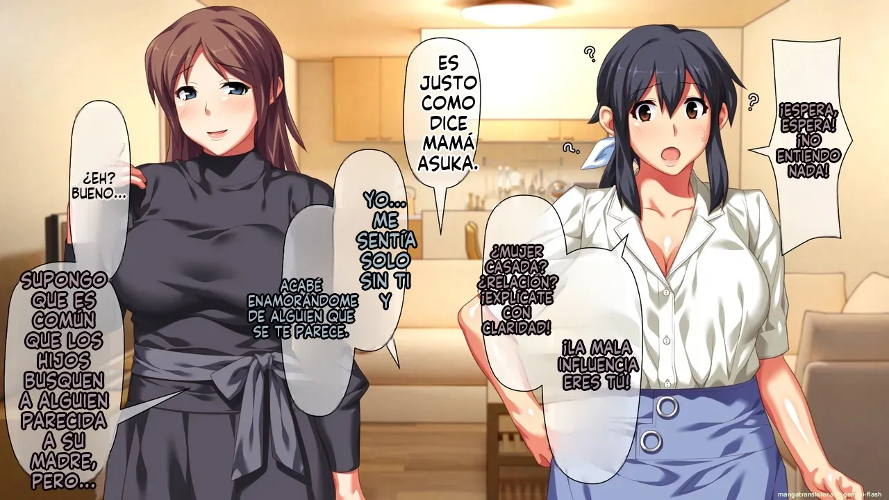 Boku no Harem ni Haitte! Okaa-san!!  | ¡Entra en mi harén, mamá! page 10 full