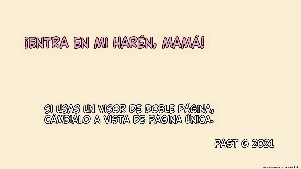 Boku no Harem ni Haitte! Okaa-san!!  | ¡Entra en mi harén, mamá! page 2 full
