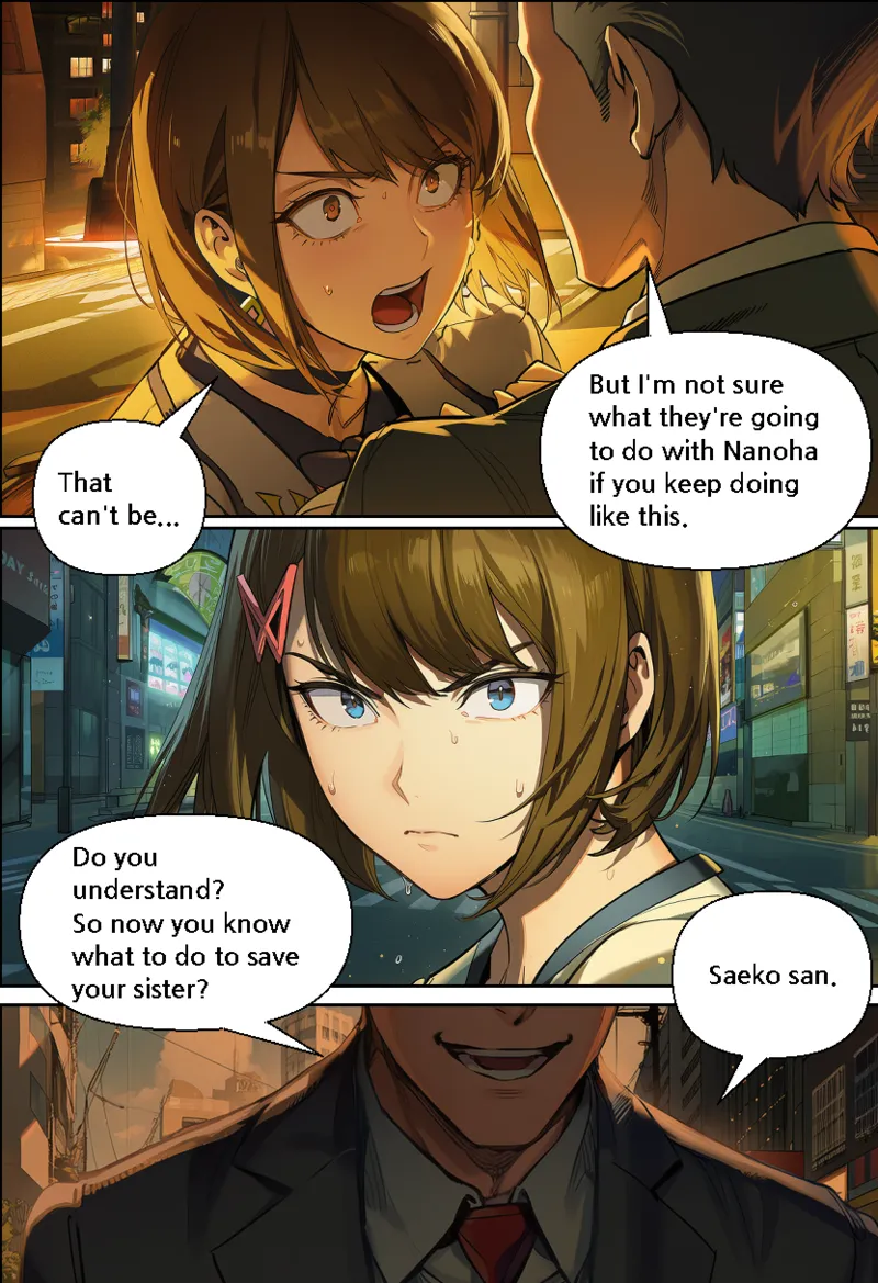 They reason why she didn't answer page 8 full