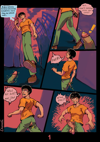 A Strange Comic About Aliens cover