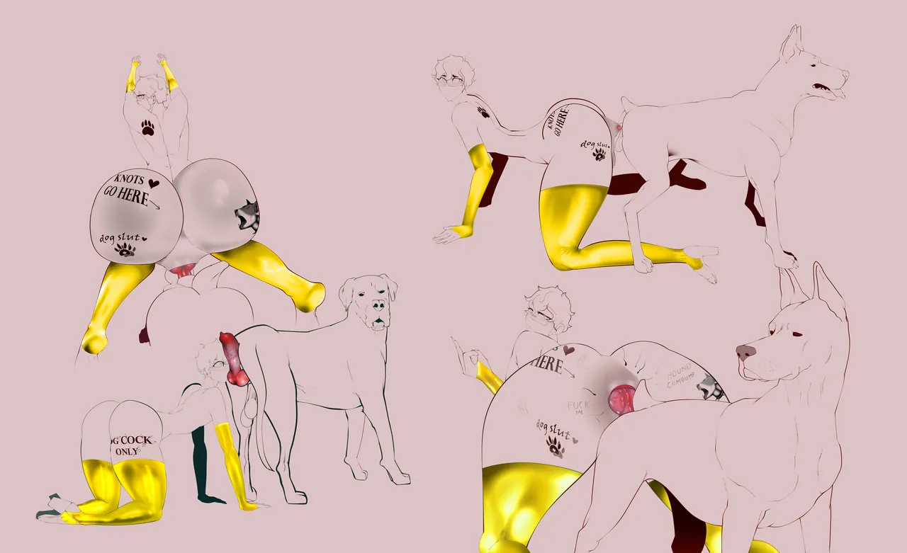 twitter : @xgh0stex DOG GANGBANG page 3 full