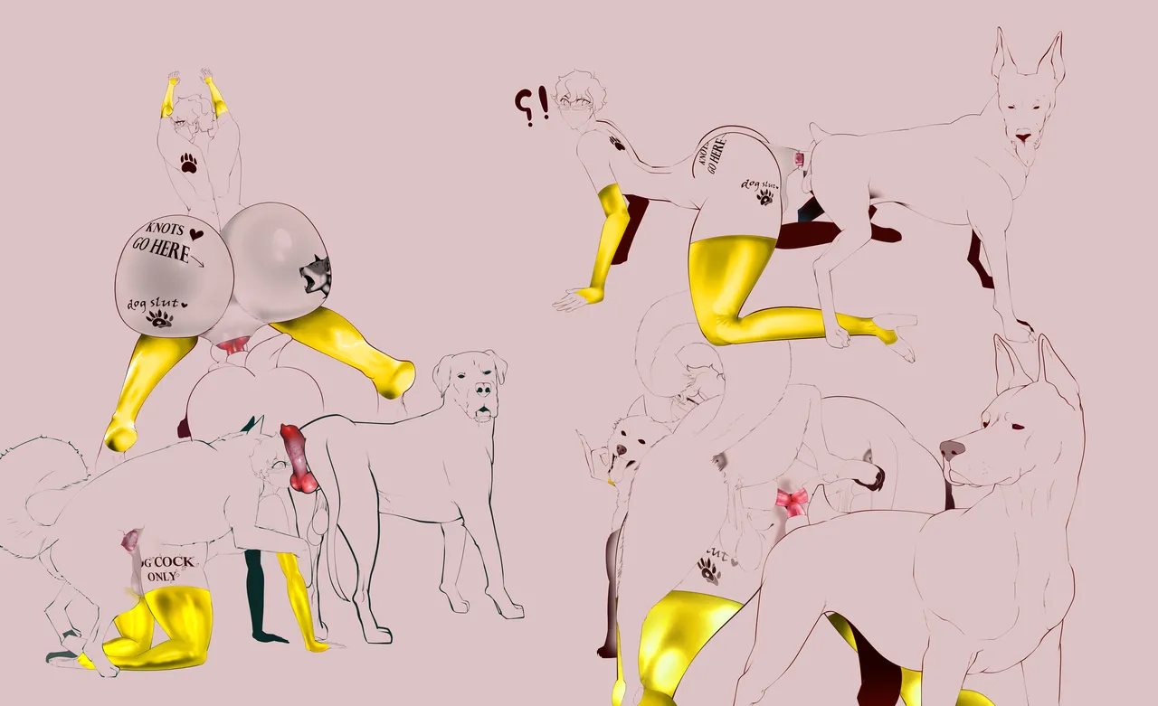 twitter : @xgh0stex DOG GANGBANG page 4 full