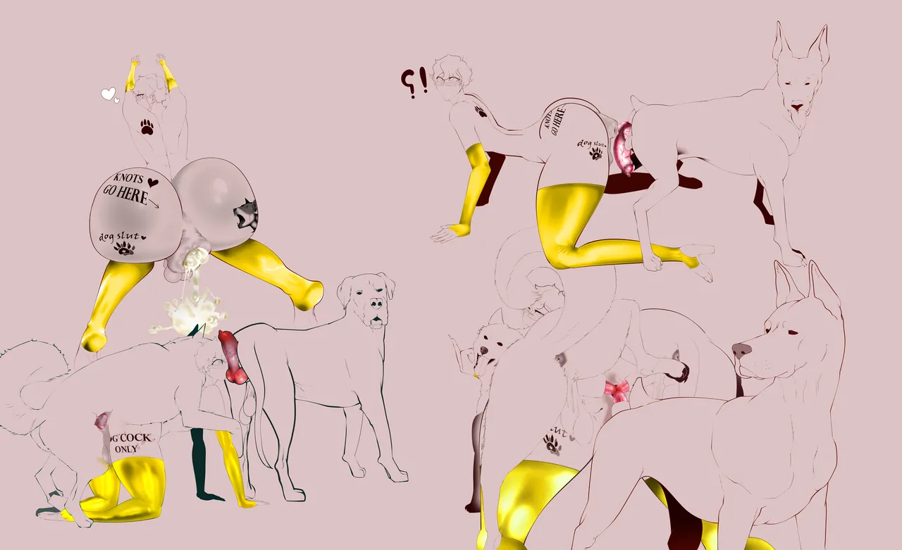 twitter : @xgh0stex DOG GANGBANG page 6 full