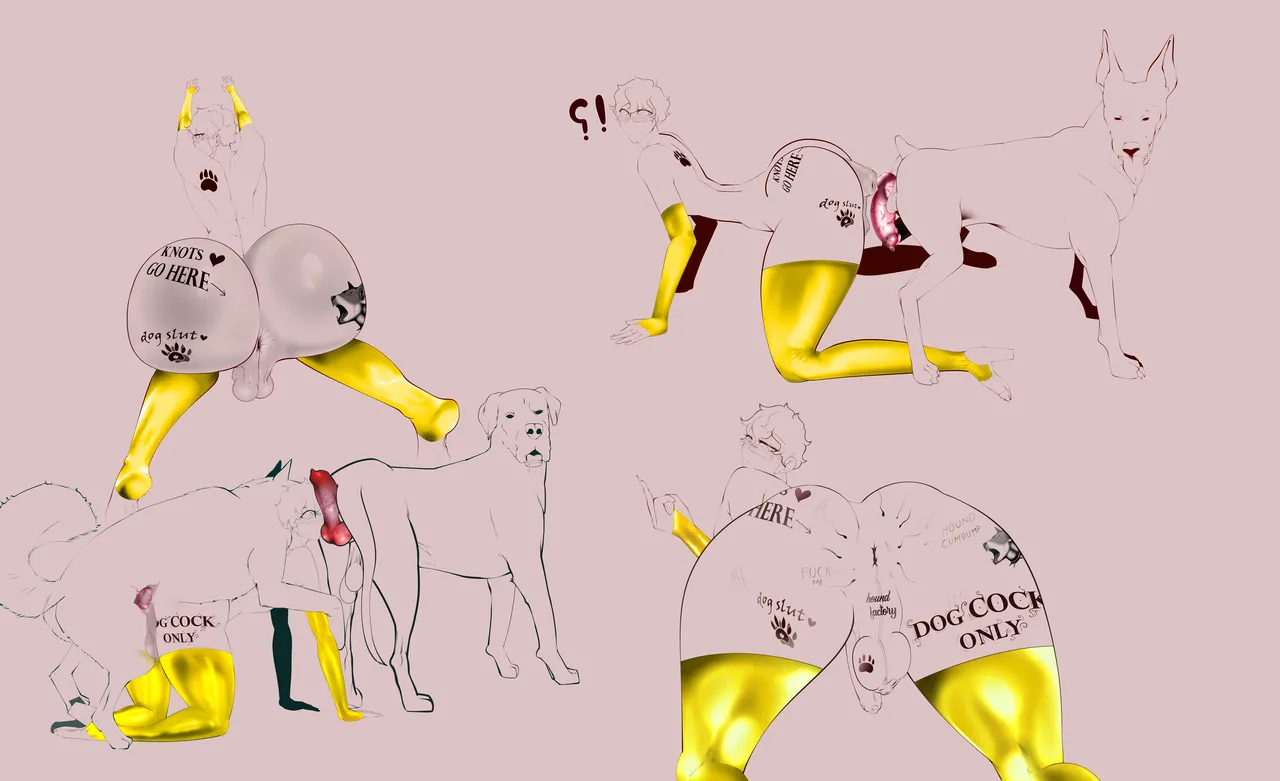 twitter : @xgh0stex DOG GANGBANG page 7 full