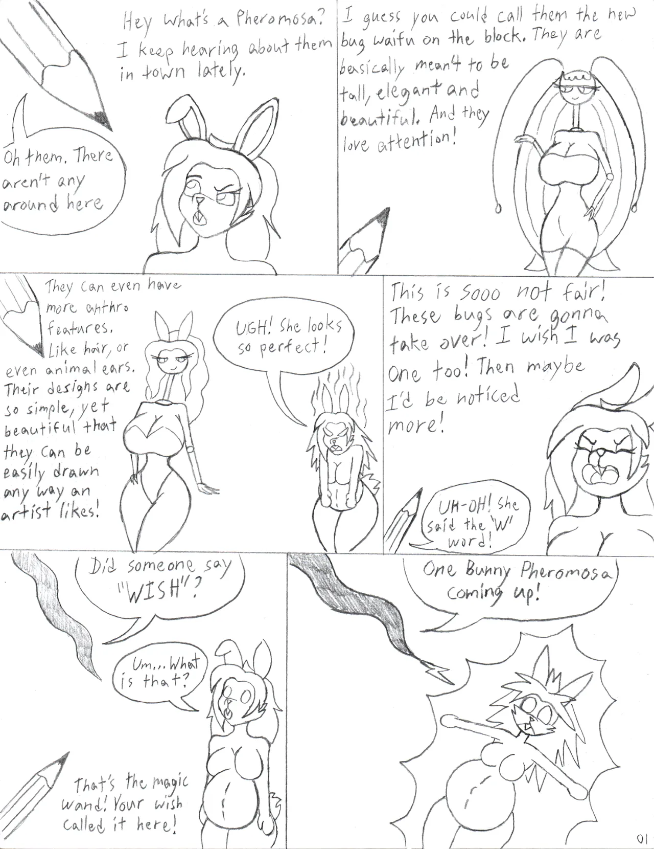 Ronde Pheromosa   Sketch Comic page 2 full