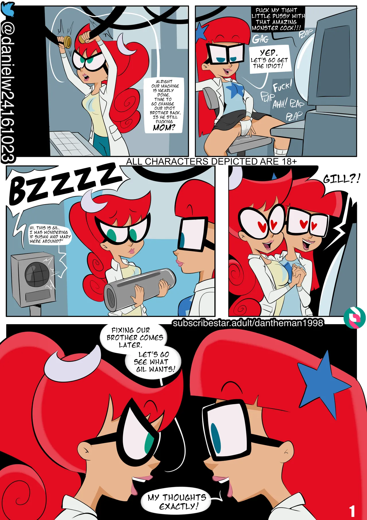 Johnny Test and the Puberty Potion Ch.2 page 2 full