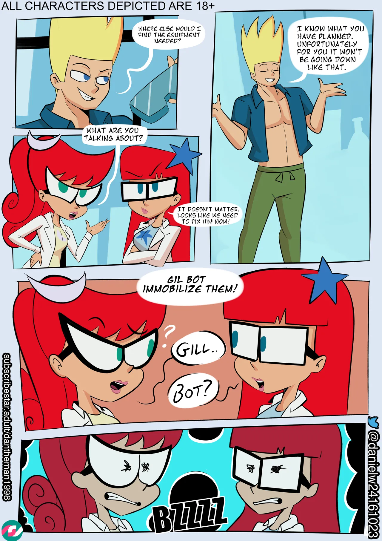 Johnny Test and the Puberty Potion Ch.2 page 5 full
