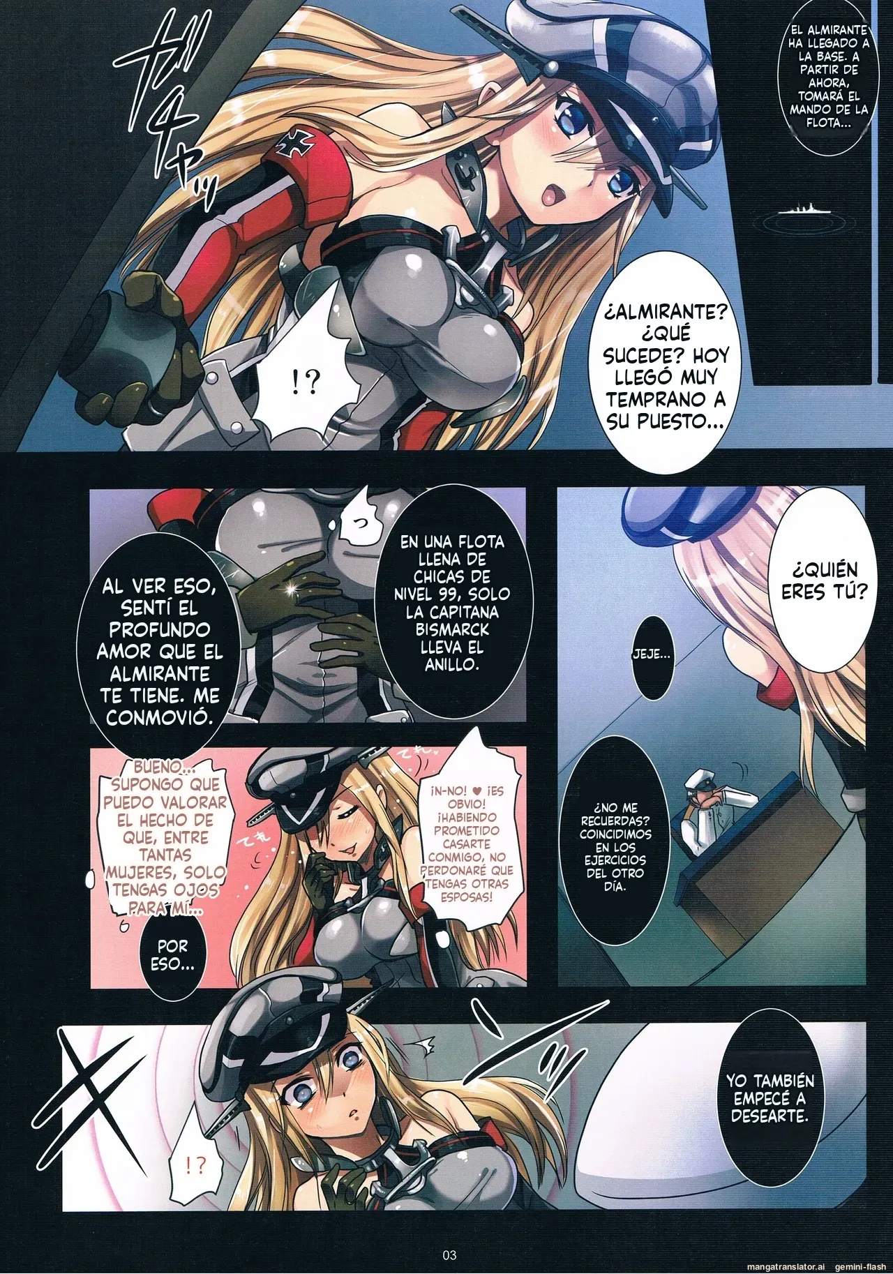 Haramase Collection 3 ~Saiminjutsu de Kokusai Kekkon Teitoku kara Bismarck wo Netori Choukyou~ page 3 full