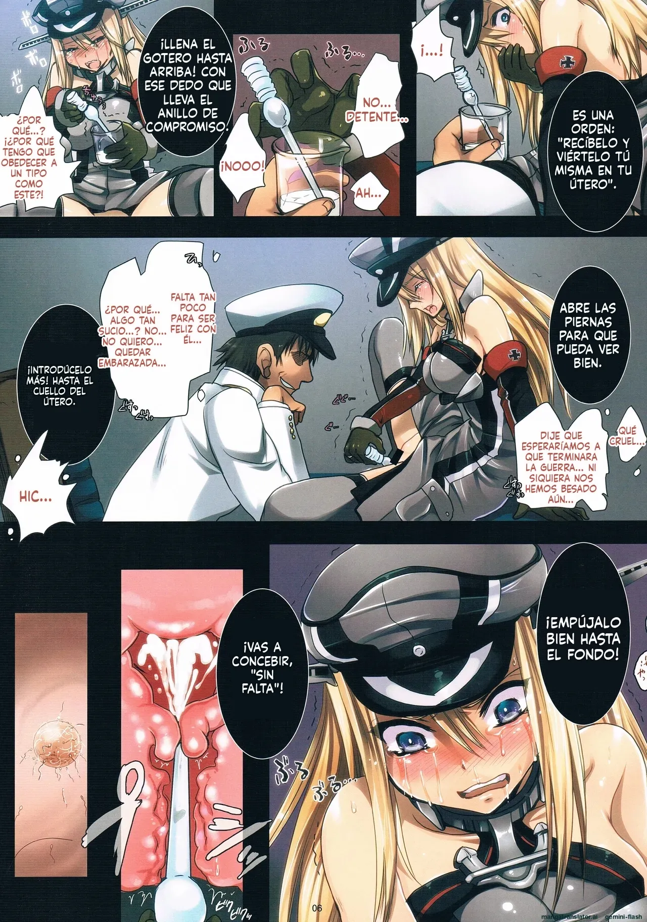 Haramase Collection 3 ~Saiminjutsu de Kokusai Kekkon Teitoku kara Bismarck wo Netori Choukyou~ page 6 full