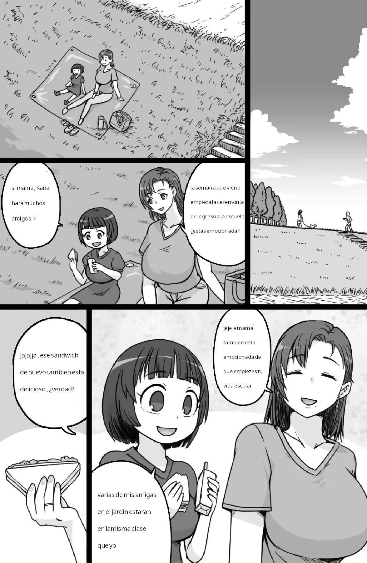 Mishiranu Boshi ni Yaritai Houdai♥｜Hacer lo que quiera con una Madre e Hija Desconocidas♥   - mind control page 2 full