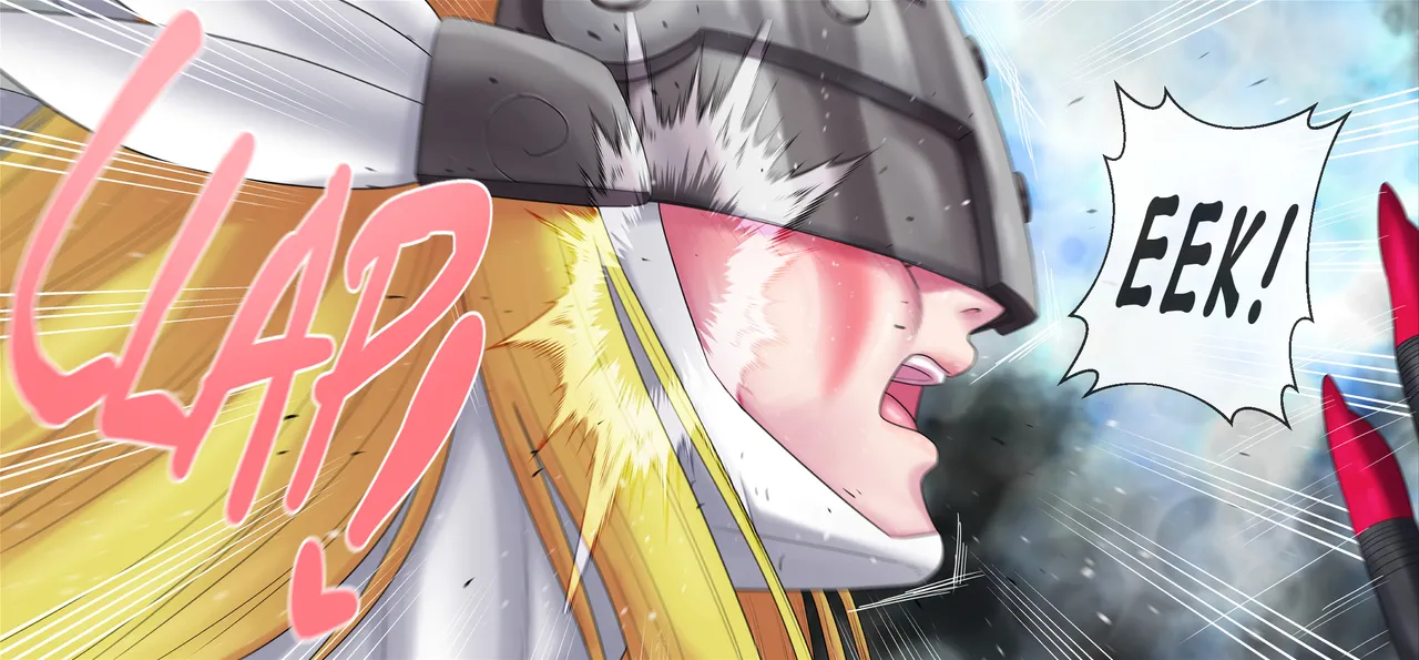 Angewomon VS LadyDevimon page 10 full