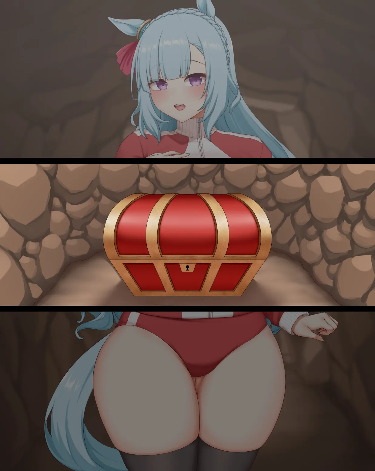 【ぱすはい】别逗你阿尔丹姐笑了小哥布林 Mejiro Ardan page 2 full