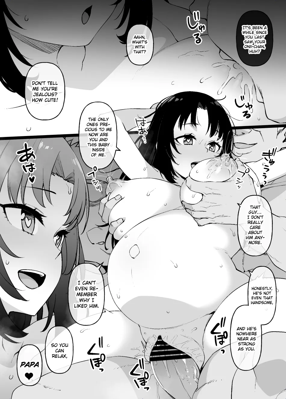A Girl Waiting in a Countryside ※BSS &amp; NTR &amp; Pregnant Belly Manga 10P page 10 full