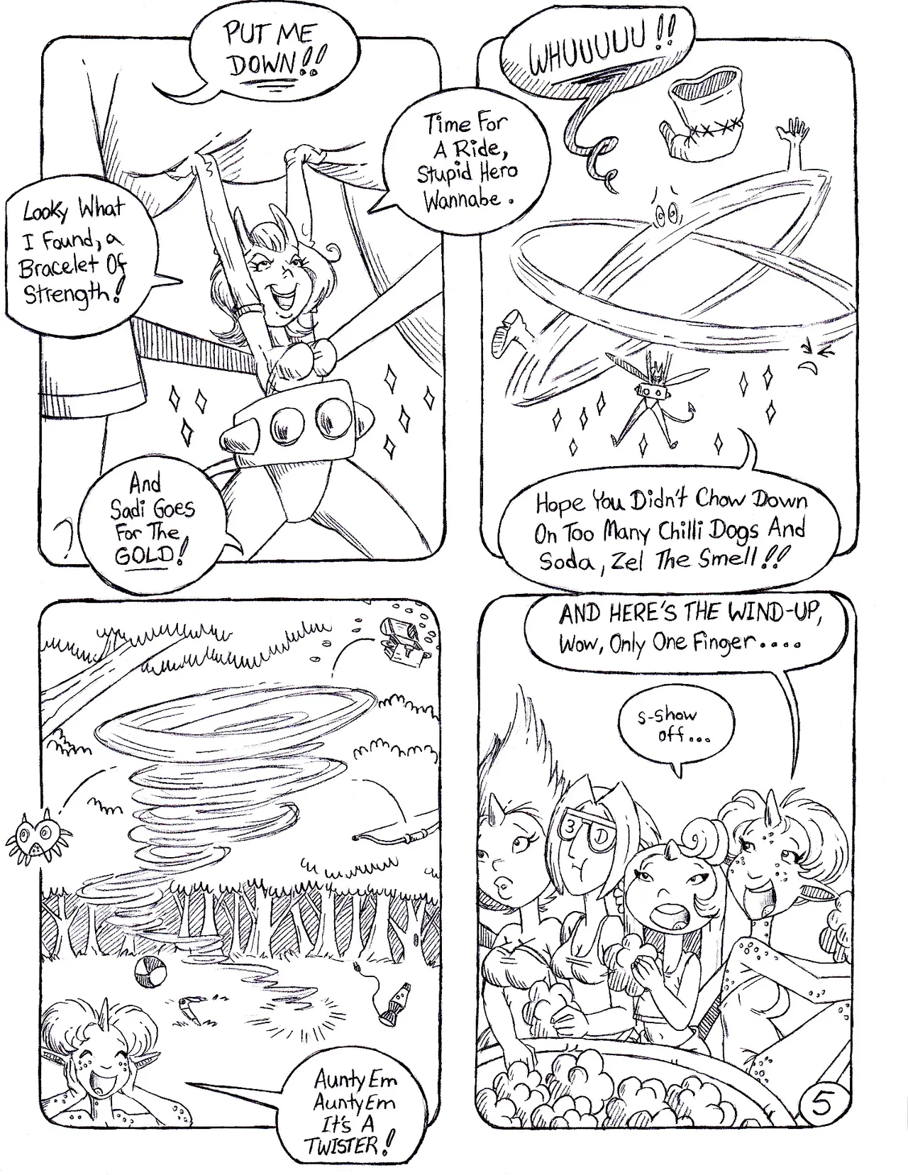 Pixie Attack page 5 full