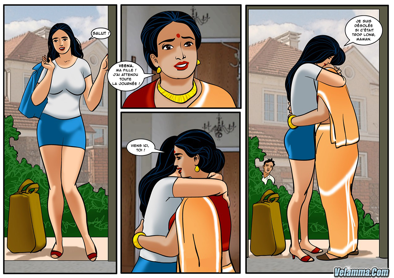 Velamma - 050 - Veena jouit à domicile page 2 full