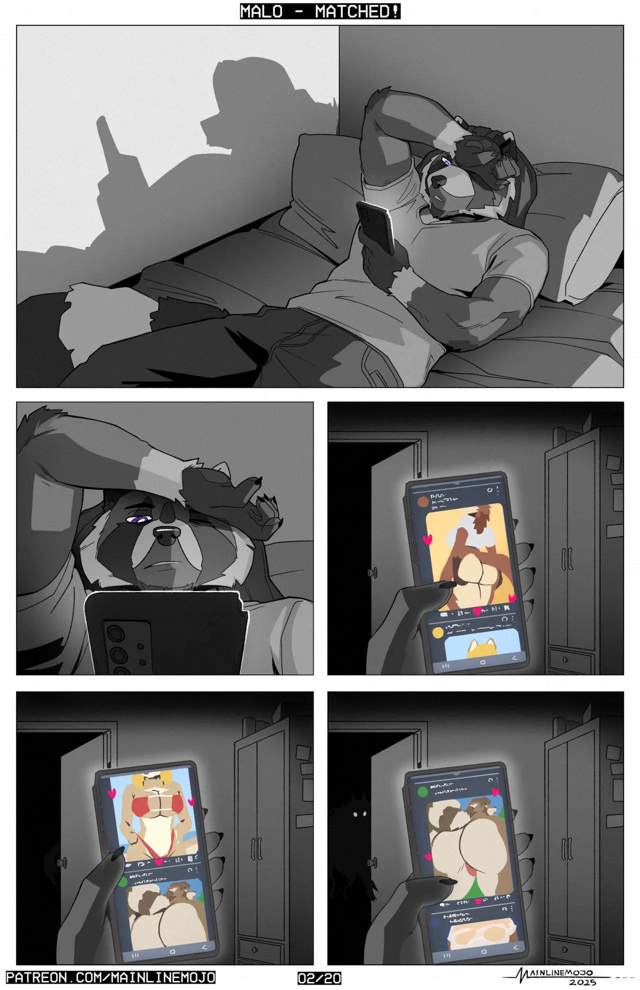 Mal0 - Matched! page 3 full