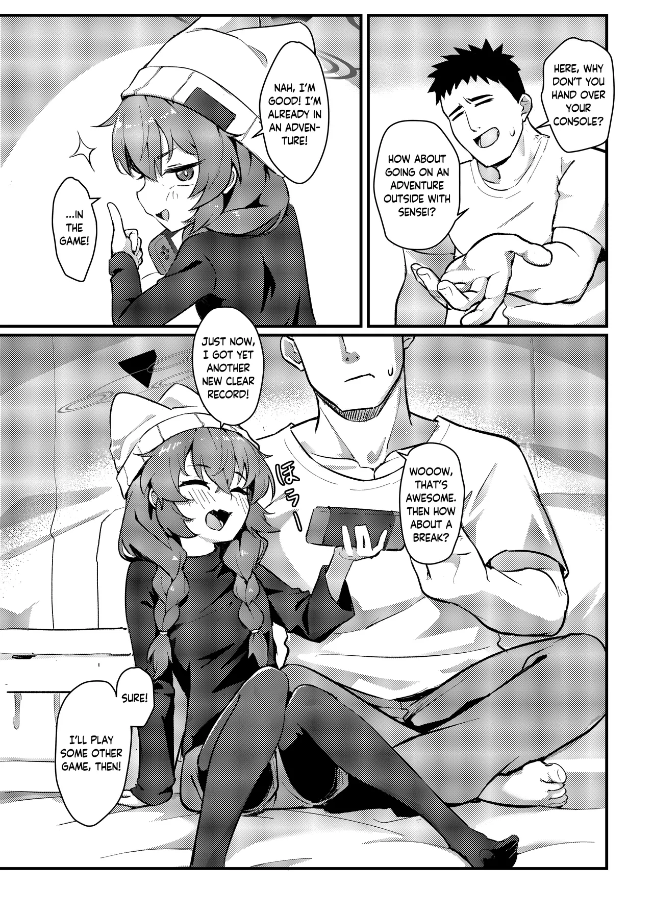 Maki-chan! Game o Yamenasai!! Sensei no Tokubetsu Shidou | Maki-chan! Quit Playing Video Games! Sensei's Special Guidance page 3 full