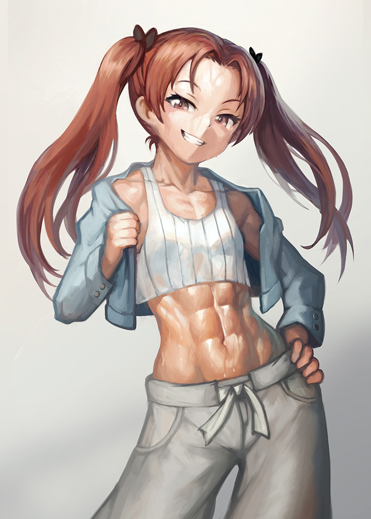 Girls und Panzer characters are muscular women page 2 full