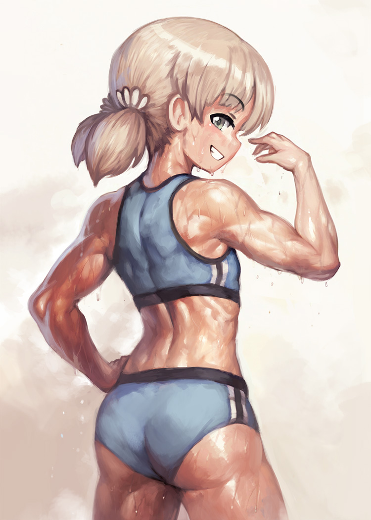 Girls und Panzer characters are muscular women page 3 full