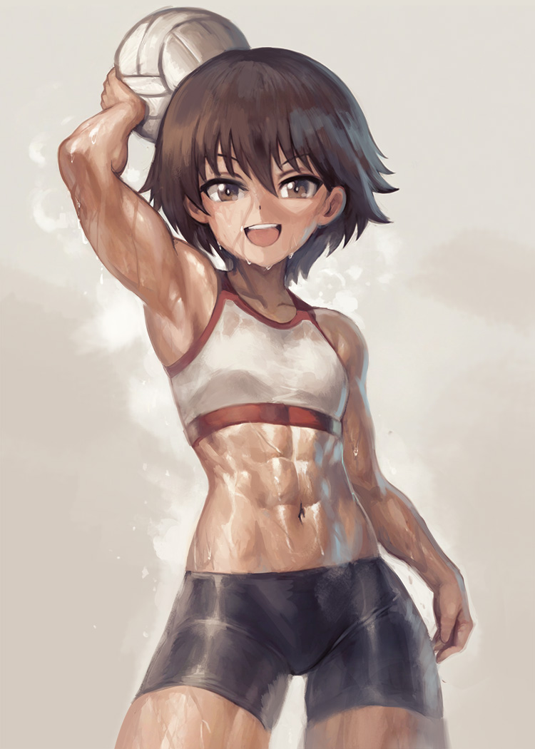 Girls und Panzer characters are muscular women page 4 full