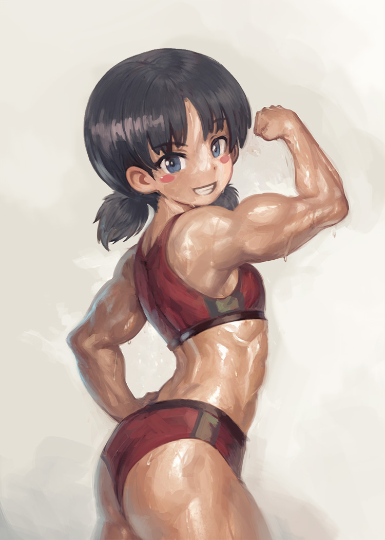 Girls und Panzer characters are muscular women page 7 full