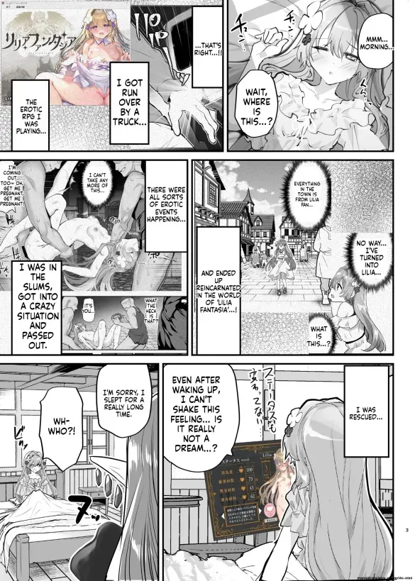 Shimajiya  Ero RPG no Onna Shujinkou ni TS Tensei Shitara... 2-shou Shoukan-hen page 4 full