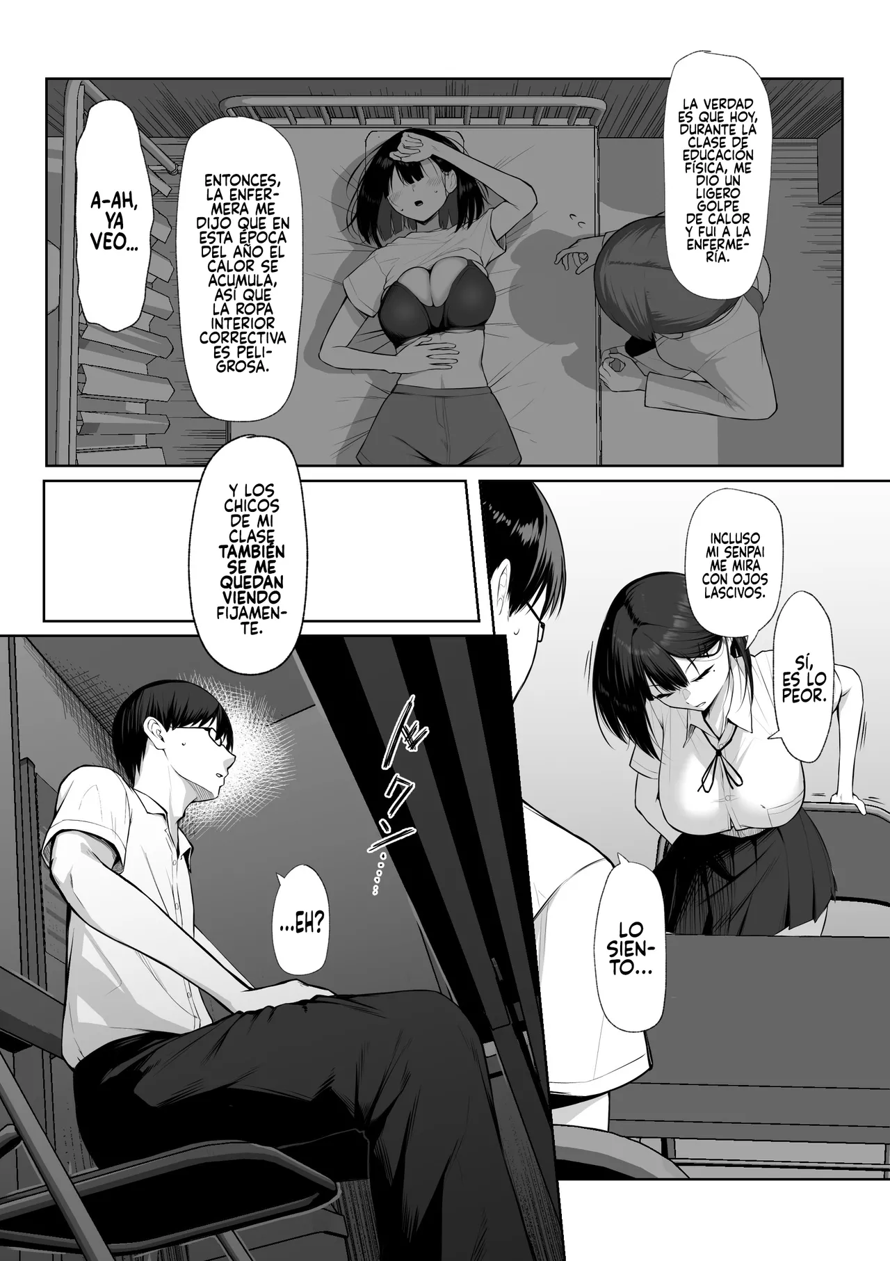 Senpai no Tame ni, Dakaremasu.｜Lo Haré Por ti, Senpai. page 7 full