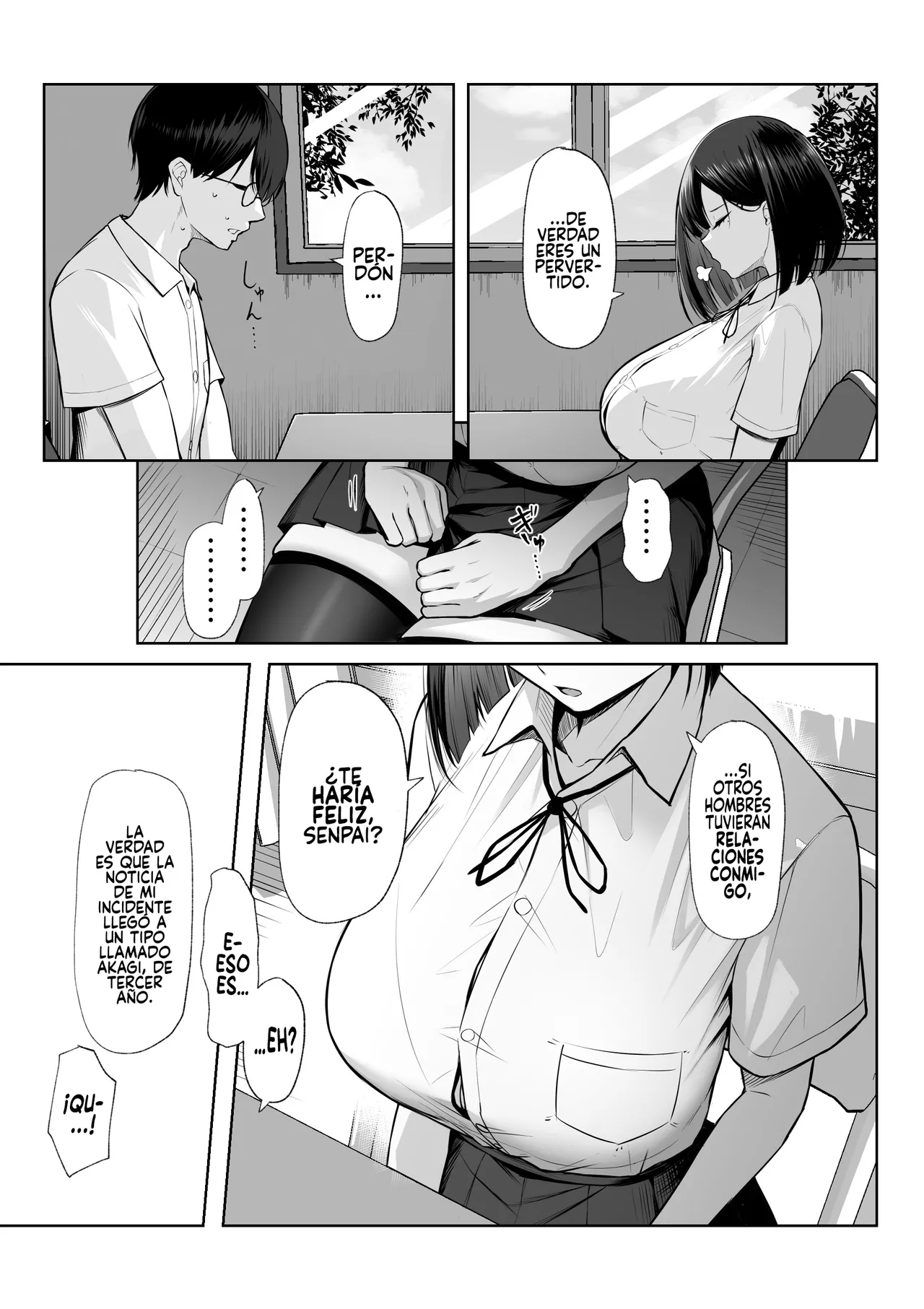 Senpai no Tame ni, Dakaremasu.｜Lo Haré Por ti, Senpai. page 9 full