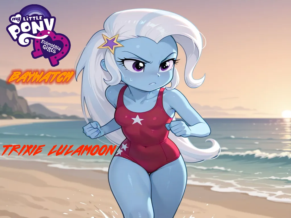 Equestria Girls-BAYWATCH AI Generated page 10 full