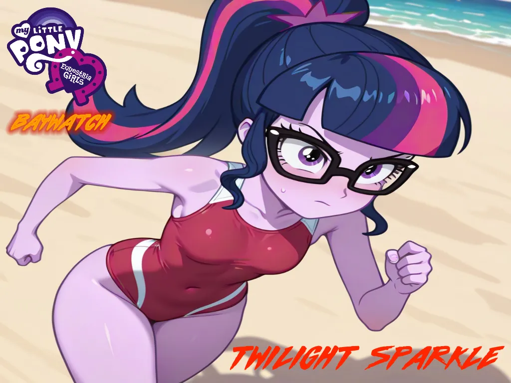 Equestria Girls-BAYWATCH AI Generated page 8 full