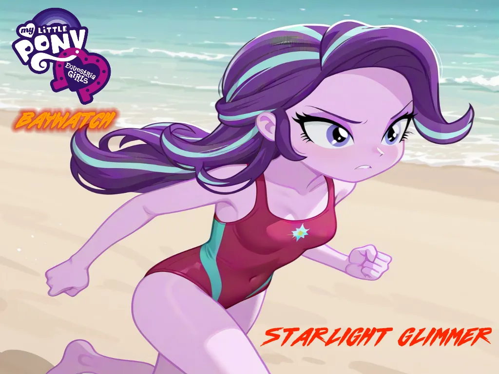 Equestria Girls-BAYWATCH AI Generated page 9 full