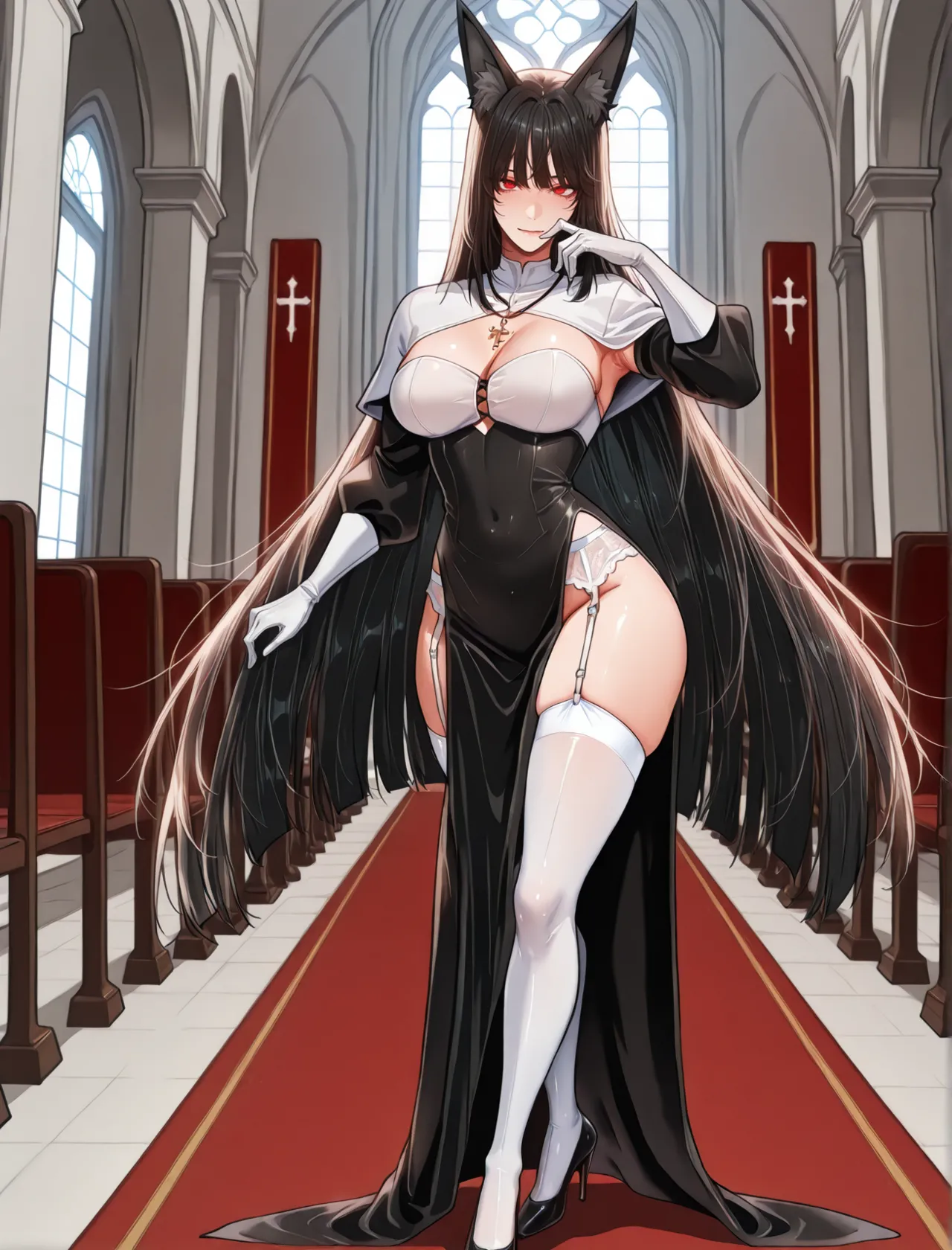 Hoshimi Miyabi Nun Fun page 4 full