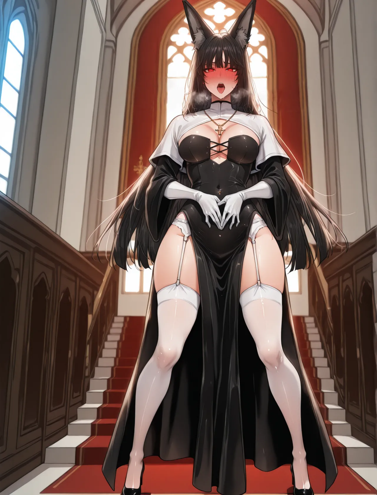 Hoshimi Miyabi Nun Fun page 7 full