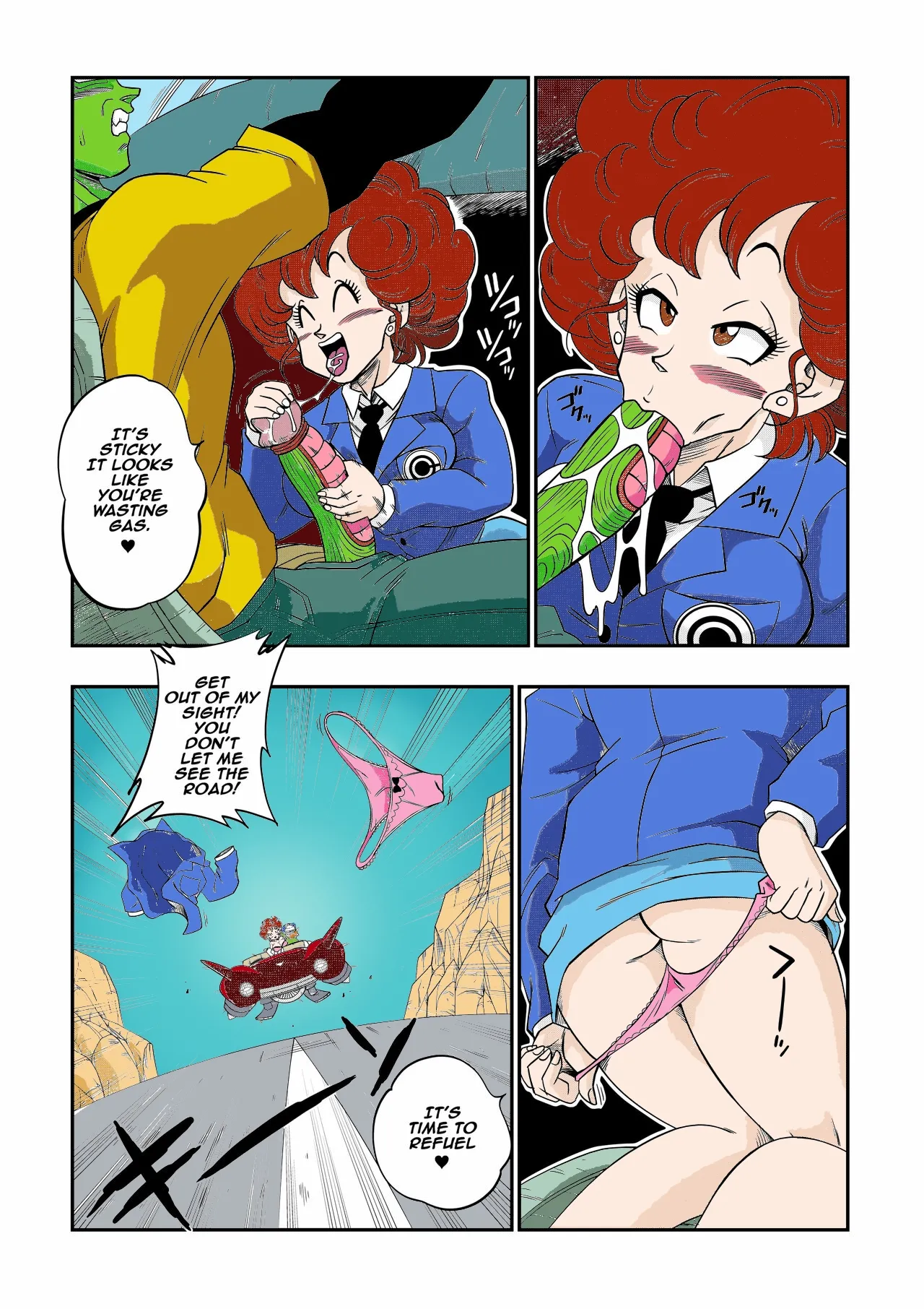 Burning Road! Driver's License page 9 full